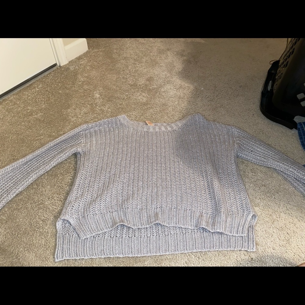cropped sweater
